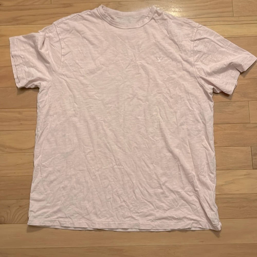 American Eagle | Light Pink | Super Soft Standard Fit | Crewneck Tee | size XXL
